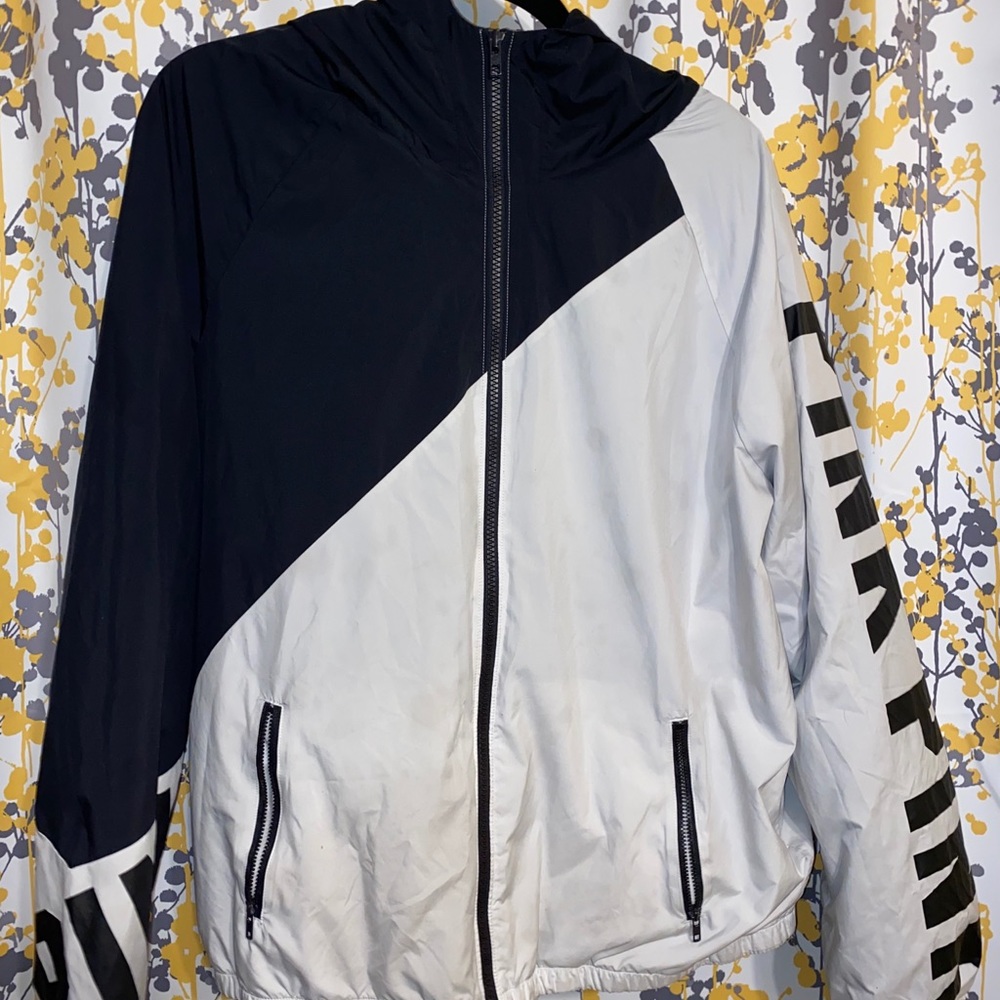 Pink wind breaker